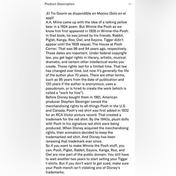 ⭐️NIB Limited Edition Goorin Brothers “Bothered” Pooh Bear Trucker Hat⭐️ - Picture 9 of 10